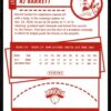 2021 Hoops New York Knicks #137 RJ Barrett Red Back