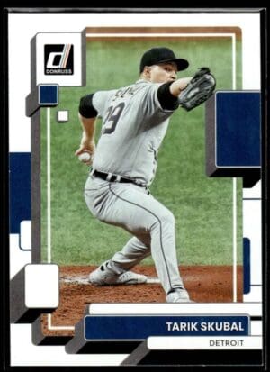 _10 2022 Donruss Detroit Tigers #92 Tarik Skubal
