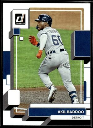 _10 2022 Donruss Detroit Tigers #161 Akil Baddoo