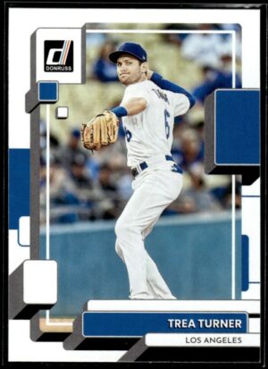 _10 2022 Donruss Los Angeles Dodgers #149 Trea Turner
