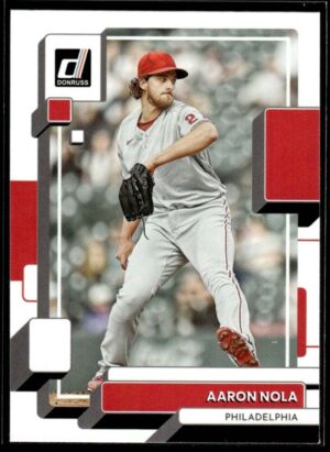 _10 2022 Donruss Philadelphia Phillies #189 Aaron Nola