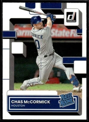 _10 2022 Donruss Houston Astros #70 Chas McCormick RC Rookie
