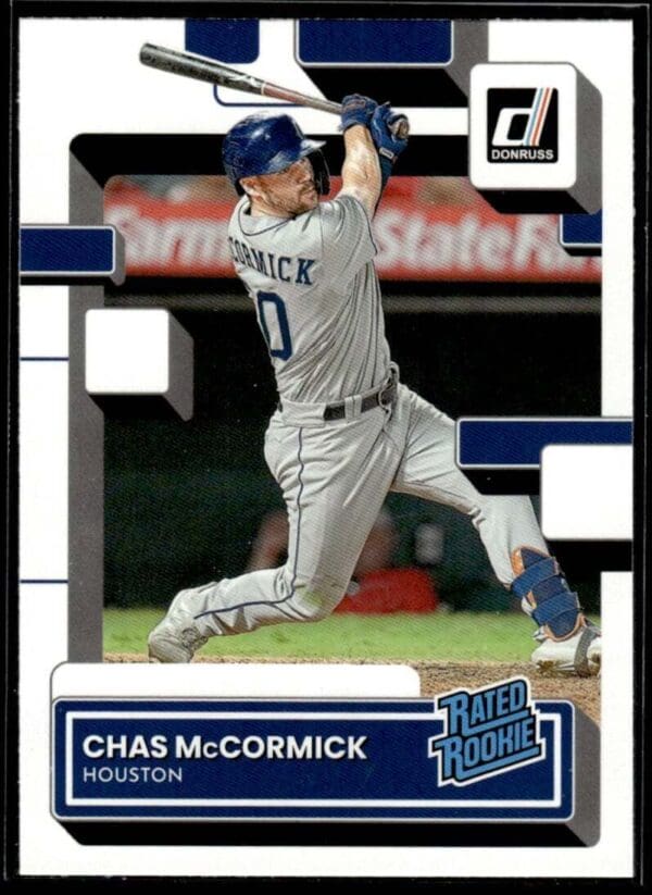 2022 Donruss Houston Astros #70 Chas McCormick RC Rookie