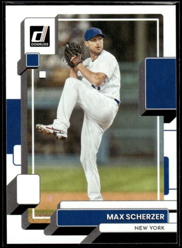 2022 Donruss New York Mets #104 Max Scherzer