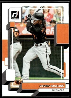 _10 2022 Donruss Baltimore Orioles #172 Cedric Mullins
