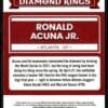 2022 Donruss Diamon Kings Atlanta Braves #16 Ronald Acuna Jr.