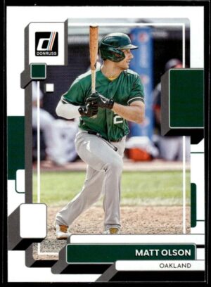_10 2022 Donruss Oakland Athletics #184 Matt Olson