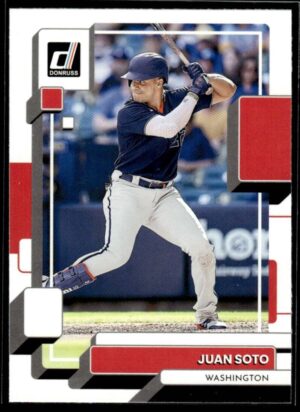 _10 2022 Donruss Washington Nationals #225 Juan Soto