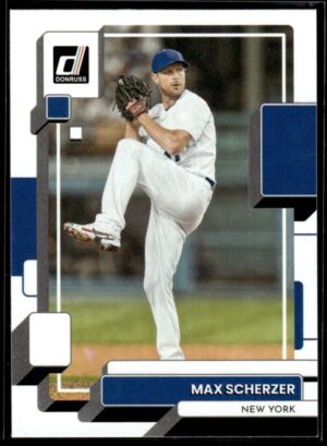 _10 2022 Donruss New York Mets #104 Max Scherzer