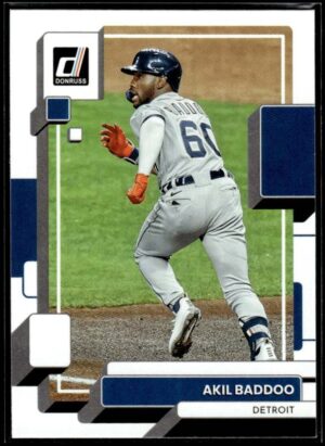 _10 2022 Donruss Detroit Tigers #161 Akil Baddoo