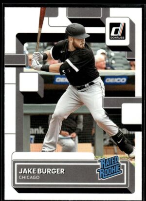 2022 Donruss Chicago White Sox #37 Jake Burger RC Rookie