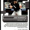2022 Donruss Chicago White Sox #37 Jake Burger RC Rookie