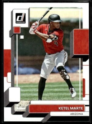 2022 Donruss Arizona Diamondbacks #133 Ketel Marte