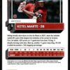2022 Donruss Arizona Diamondbacks #133 Ketel Marte