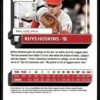 2022 Donruss Philadelphia Phillies #186 Rhys Hoskins Orange Holo
