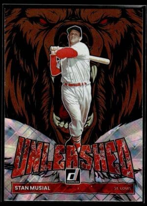 2022 Donruss Unleashed Diamond St. Louis Cardinals #UL-14 Stan Musial