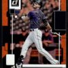 2022 Donruss Colorado Rockies #123 Ryan McMahon Orange Holo
