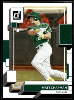 2022 Donruss Oakland Athletics #162 Matt Chapman