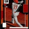 2022 Donruss Los Angeles Angels #147 Shohei Ohtani Orange Holo