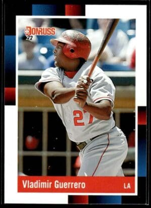 2021 Donruss Retro Los Angeles Angels #258 Vladimir Guerrero