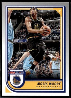 2022 Hoops Golden State Warriors #230 Moses Moody