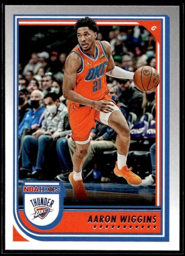 2022 Hoops Oklahoma City Thunder #206 Aaron Wiggins