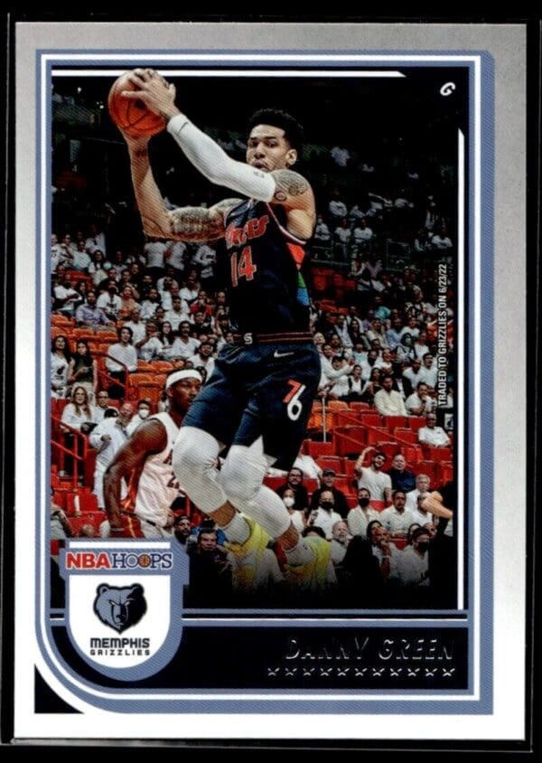 _10 2022 Hoops Memphis Grizzlies #34 Danny Green