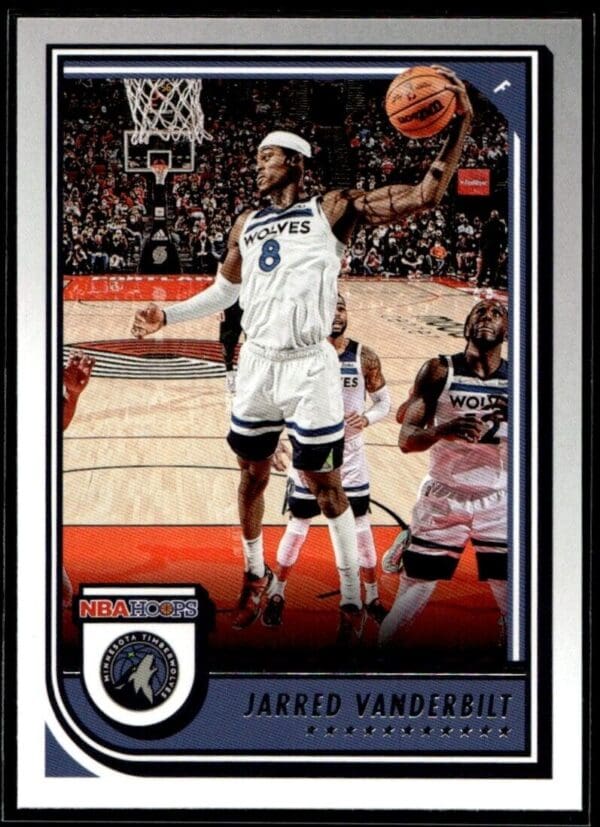 _10 2022 Hoops Minnesota Timberwolves #198 Jarred Vanderbilt