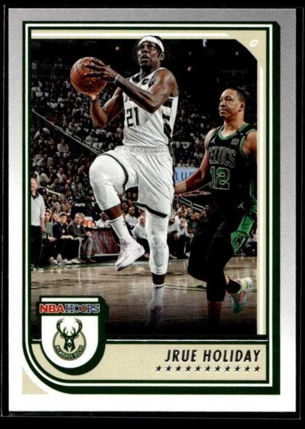 _10 2022 Hoops Milwaukee Bucks #46 Jrue Holiday