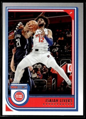 2022 Hoops Detroit Pistons #65 Isaiah Livers