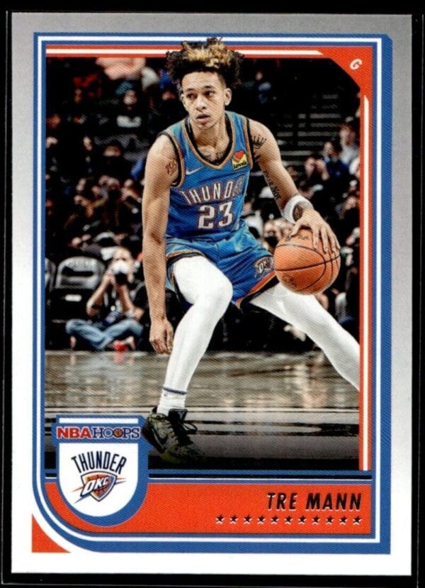 2022 Hoops Oklahoma City Thunder #205 Tre Mann