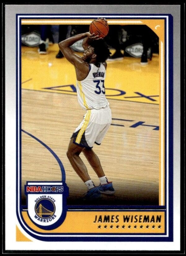 2022 Hoops Golden State Warriors #228 James Wiseman