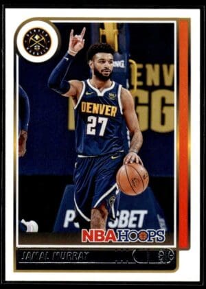 2021 NBA Hoops Denver Nuggets #1 Jamal Murray