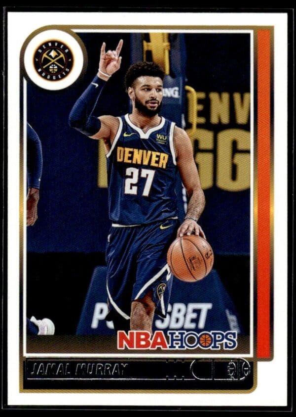 2021 NBA Hoops Denver Nuggets #1 Jamal Murray