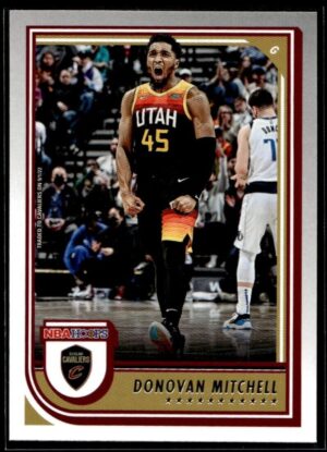 2022 Hoops Cleveland Cavaliers #215 Donovan Mitchell