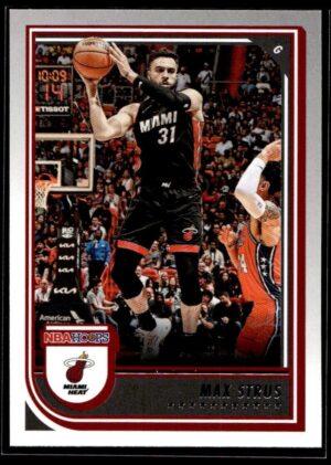 2022 NBA Hoops Miami Heat #102 Max Strus