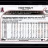 2022 Topps Holiday Los Angeles Angels #HW50 Mike Trout Metallic