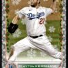 2022 Topps Holiday Los Angeles Dodgers #HW91 Clayton Kershaw Metallic