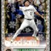 2022 Topps Holiday Milwaukee Brewers #HW184 Willy Adames Metallic