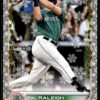 2022 Topps Holiday Seattle Mariners #HW175 Cal Raleigh RC Rookie Metallic