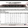 2022 Topps Holiday Los Angeles Dodgers #HW33 Tyler Anderson Metallic