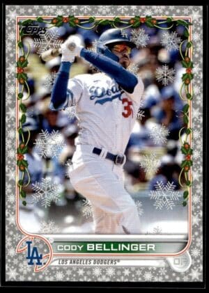 2022 Topps Holiday Los Angeles Dodgers #HW162 Cody Bellinger Metallic