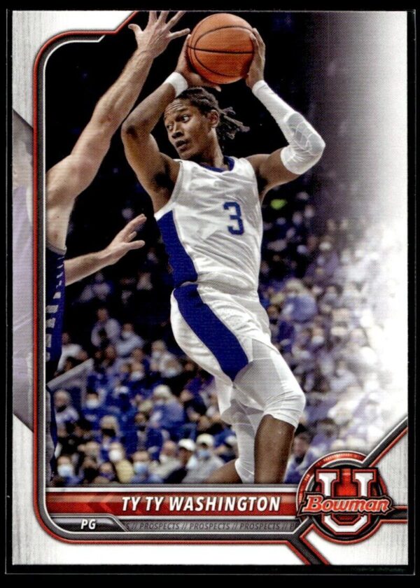 2002 Bowman University  #88 TY TY Washington RC Rookie