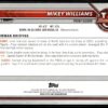 2002 Bowman University  #86 Mikey Williams Autographed