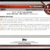 2002 Bowman University  #8 KJ Adams