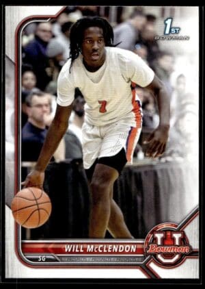 2002 Bowman University  #73 Will McClendon
