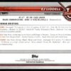 2002 Bowman University  #76 EJ Liddell