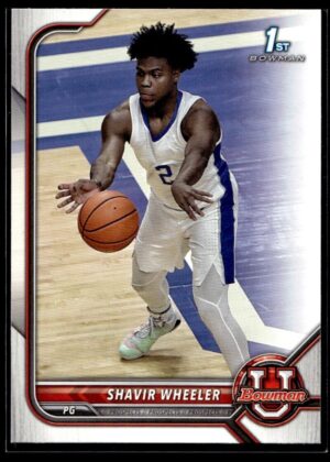 2002 Bowman University  #46 Shavir Wheeler
