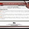 2002 Bowman University  #29 Brandon Huntley-Hatfield