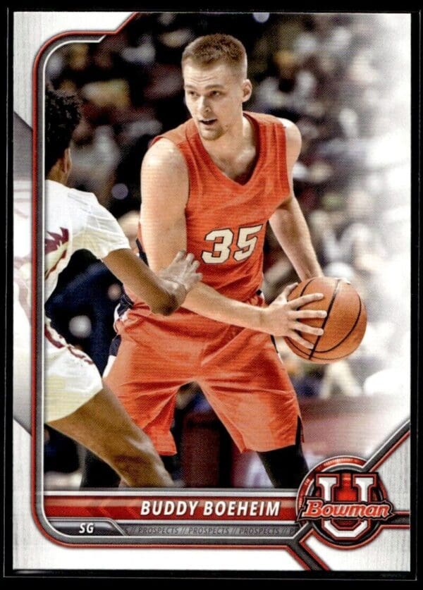 2002 Bowman University  #100 Buddy Boheim